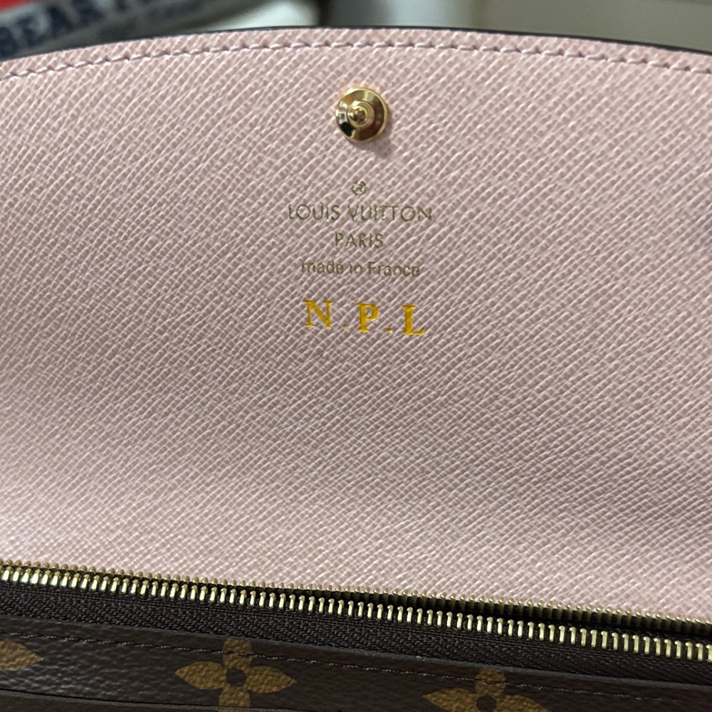 Louis Vuitton Emilie Brown Monogram Wallet - Picture 8 of 14